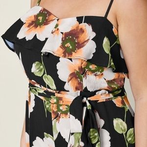 Pretty Summer Floral Jumpsuit